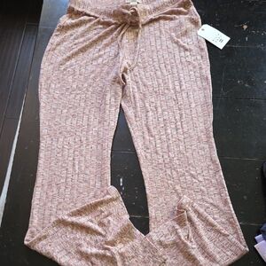 Billabong Peach Textured Lounge Pants